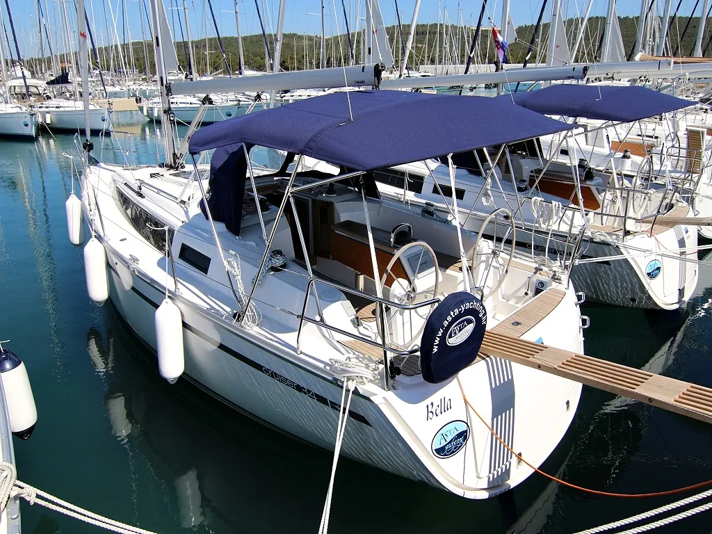 Bella, a Bavaria Cruiser 34 sailboat at Općina Sukošan, Croatia