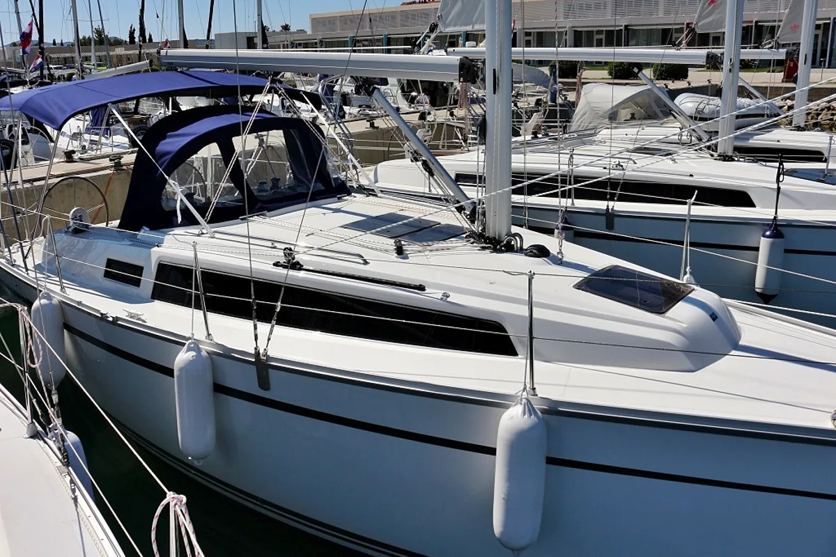 Bella, a Bavaria Cruiser 34 sailboat at Općina Sukošan, Croatia