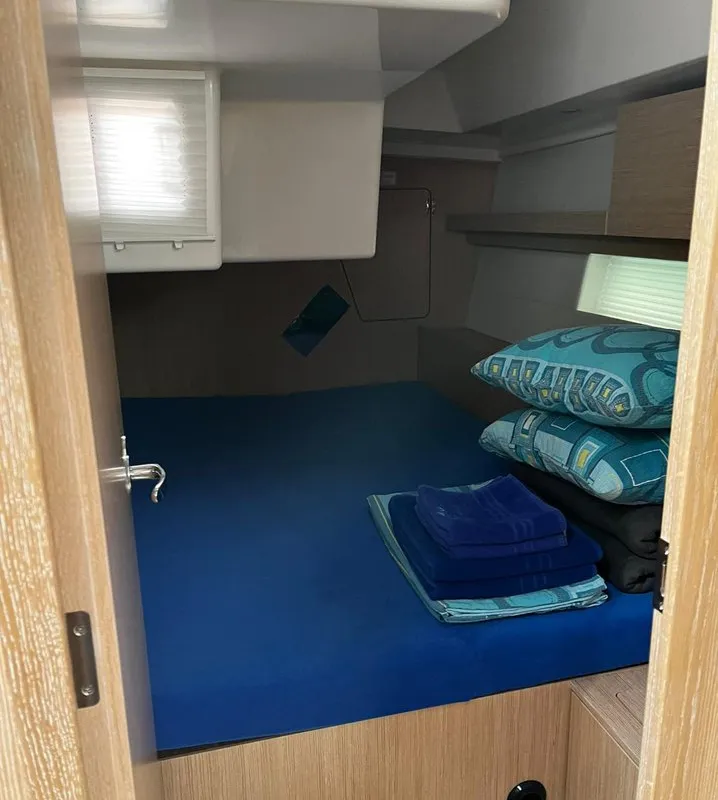 Cabin on Seacloud, a Bavaria C45 Style sailboat at Općina Vrsar, Croatia