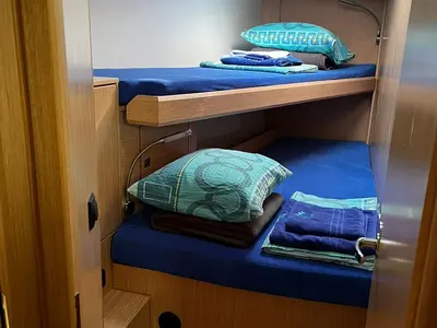 Cabin on Seacloud, a Bavaria C45 Style sailboat at Općina Vrsar, Croatia