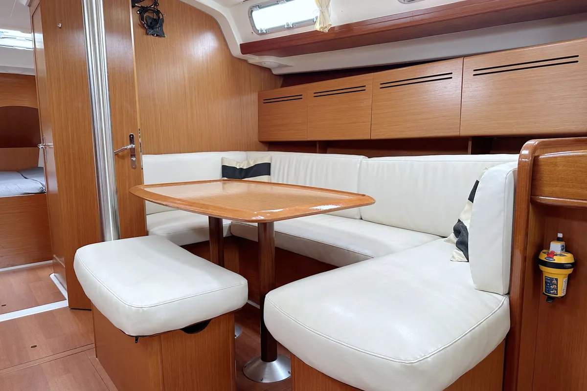 Salon of Fame, a Beneteau Cyclades 43.3 sailboat at Heiligenhafen, Germany