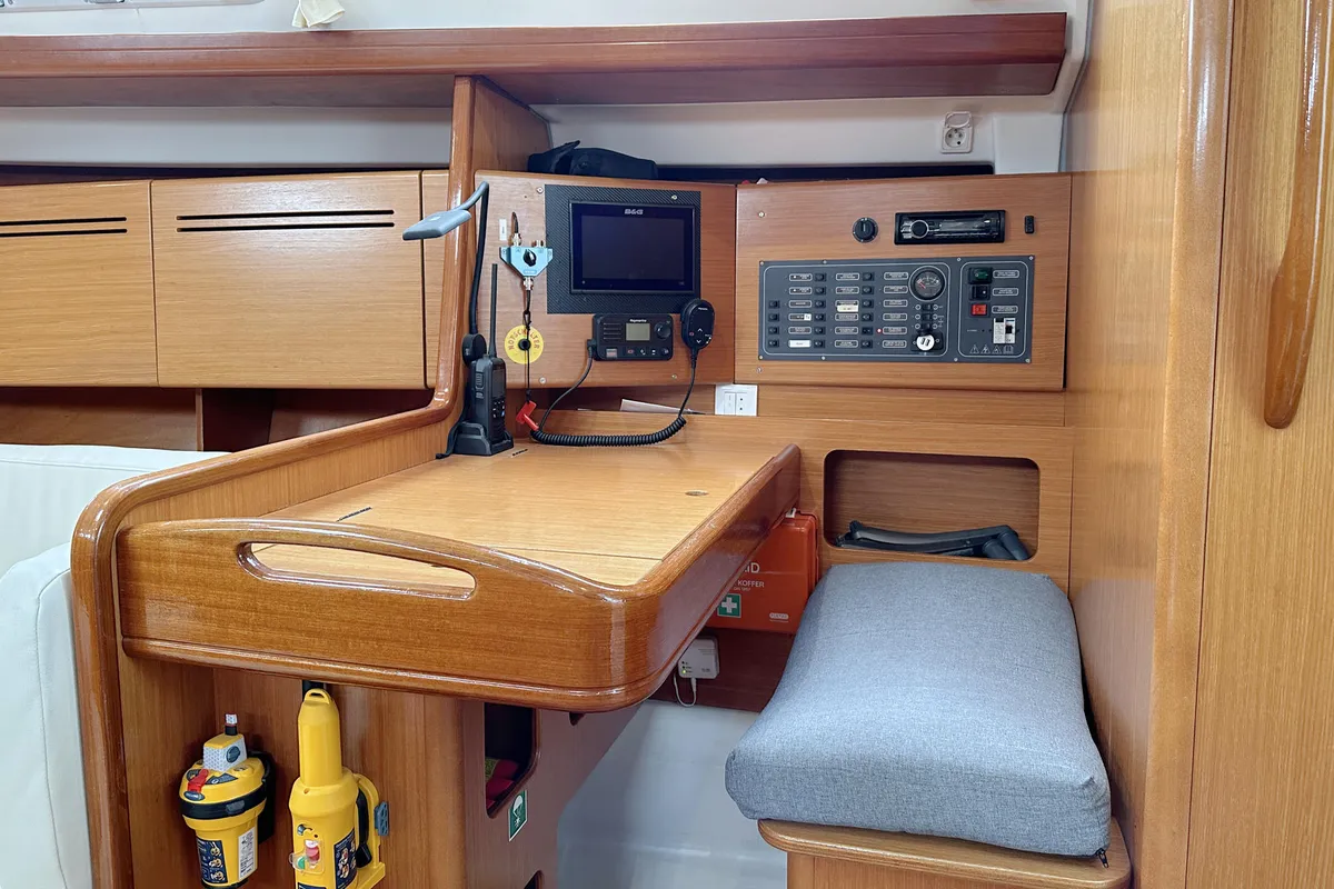 Fame, a Beneteau Cyclades 43.3 sailboat at Heiligenhafen, Germany