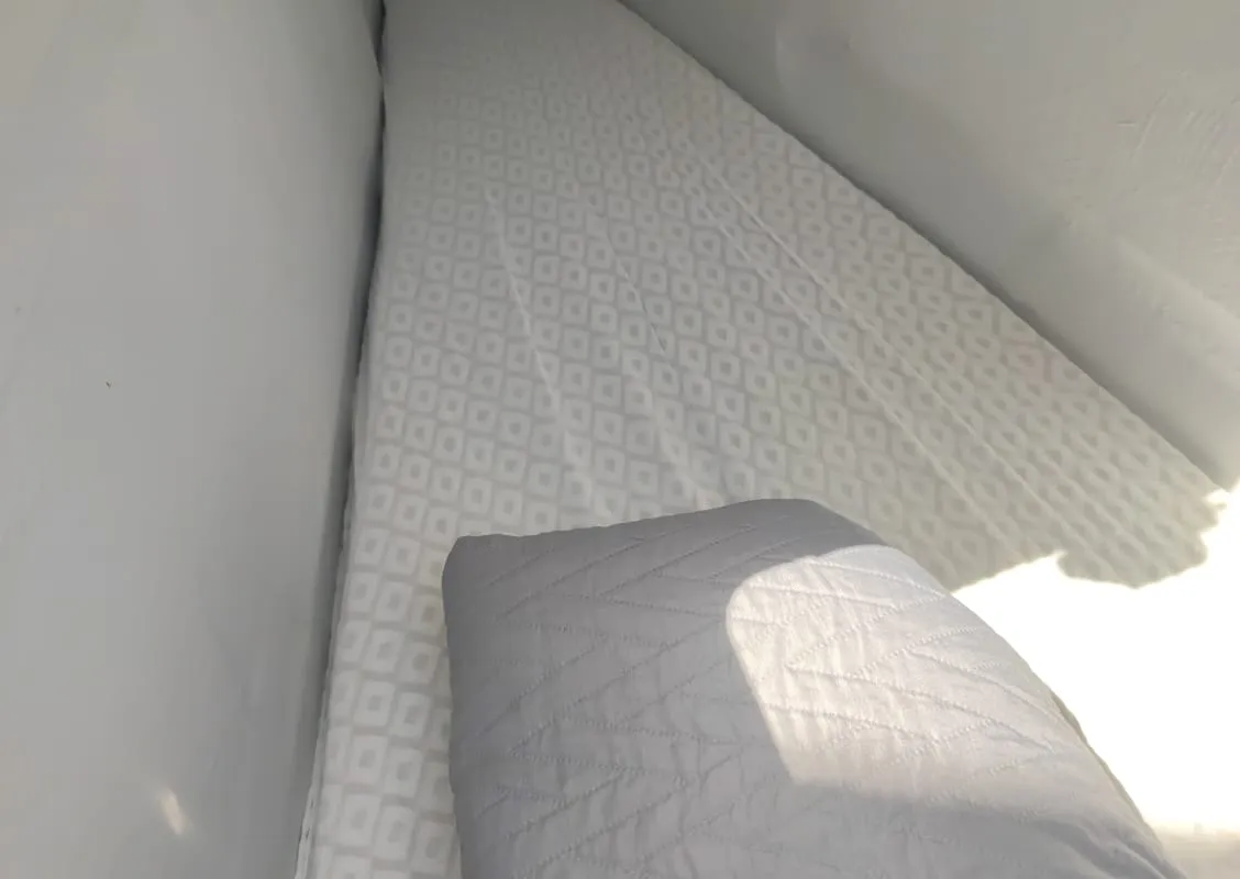 Isla, a Fountaine Pajot Isla 40 catamaran at Castellammare del Golfo, Italy