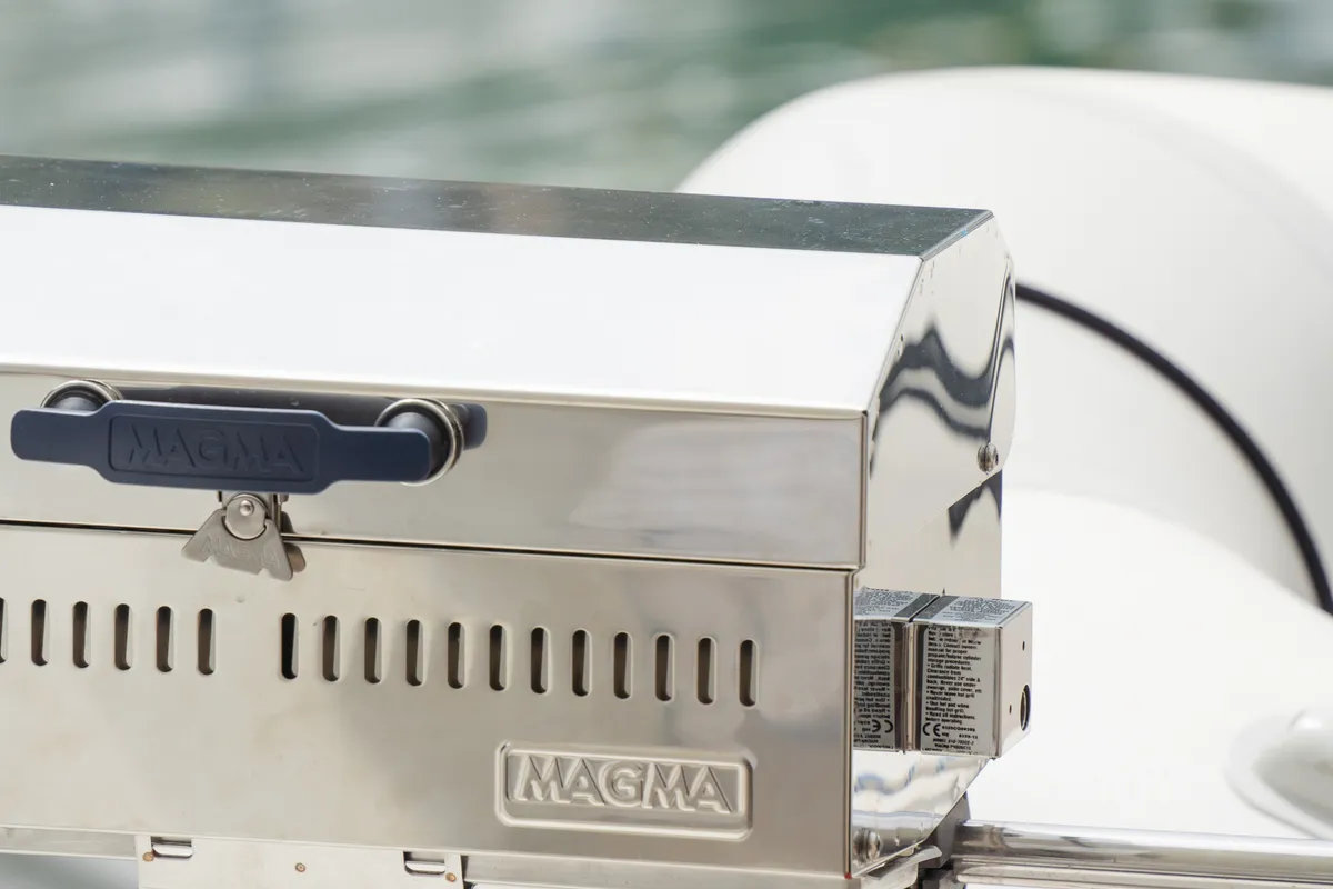 Isla, a Fountaine Pajot Isla 40 catamaran at Castellammare del Golfo, Italy