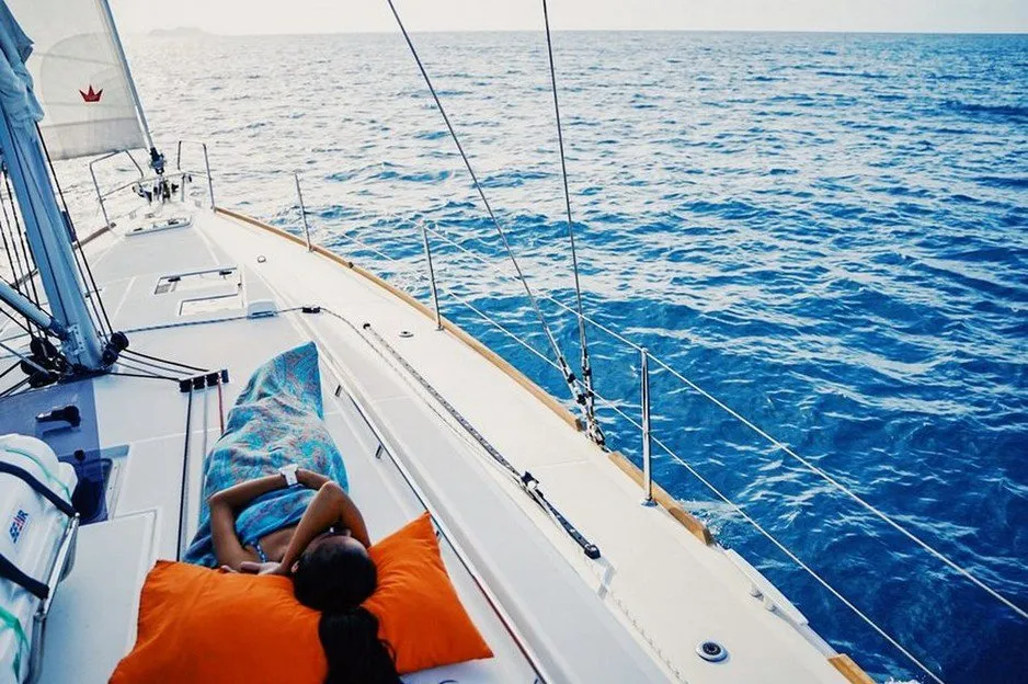 Varuna, a Beneteau Oceanis 45 sailboat at Mai Khao, Thailand