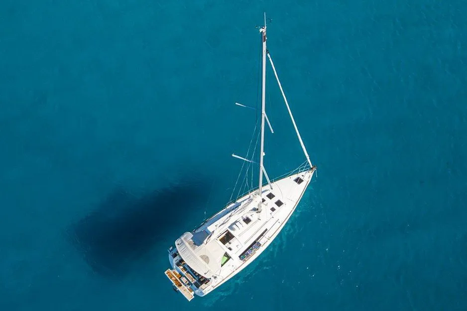 Varuna, a Beneteau Oceanis 45 sailboat at Mai Khao, Thailand