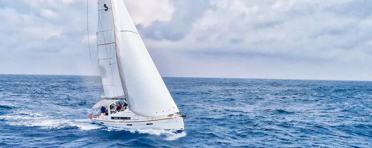 Varuna, a Beneteau Oceanis 45 sailboat at Mai Khao, Thailand