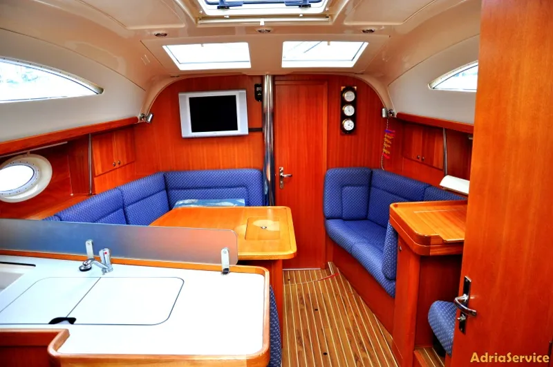 Salon of Orca O., a Elan 384 Impression sailboat at Izola / Isola, Slovenia
