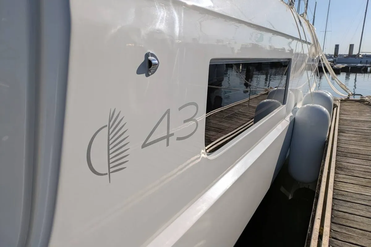TY-Casa, a Lagoon 43 catamaran at Bonifacio / Bunifaziu, France