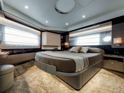 Cabin on FREEDOM, a Absolute Yachts Navetta 48 motorboat at Općina Rogoznica, Croatia