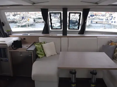 Salon of Memories, a Fountaine Pajot Isla 40 catamaran at Municipal Unit of Lefkada, Greece