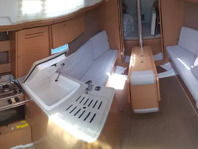 Galley of Apolonia, a Dufour 310 GL sailboat at Punat, Croatia