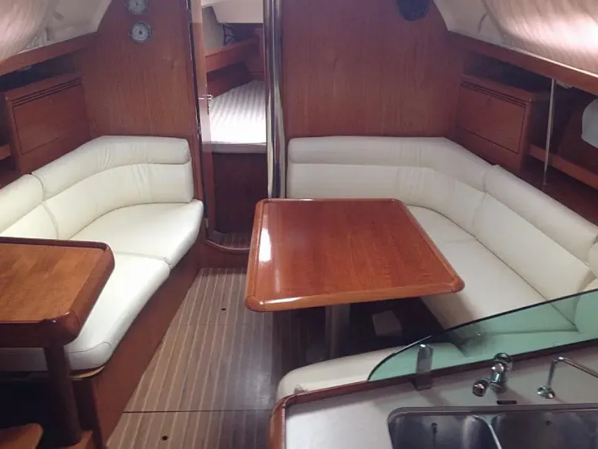 NAIAS, a Jeanneau Sun Odyssey 37 sailboat at Athens, Greece