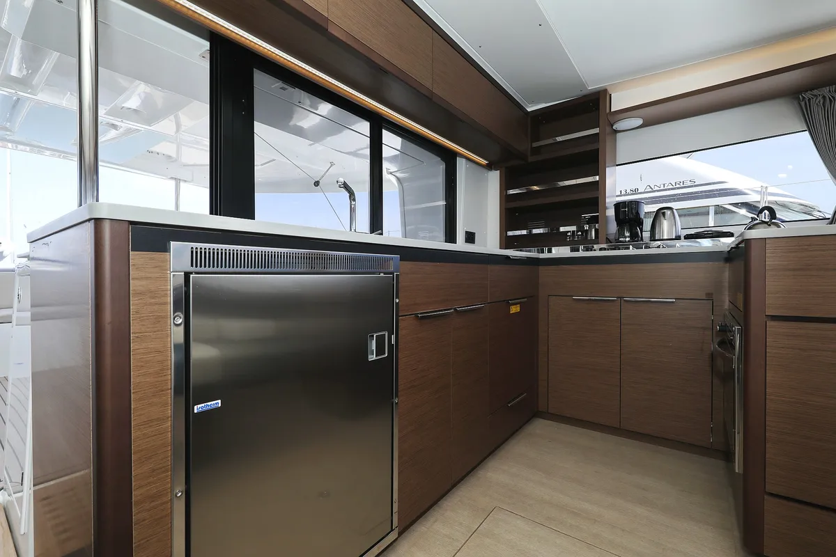 Galley of Panos, a Lagoon 46 catamaran at Sukošan, Croatia