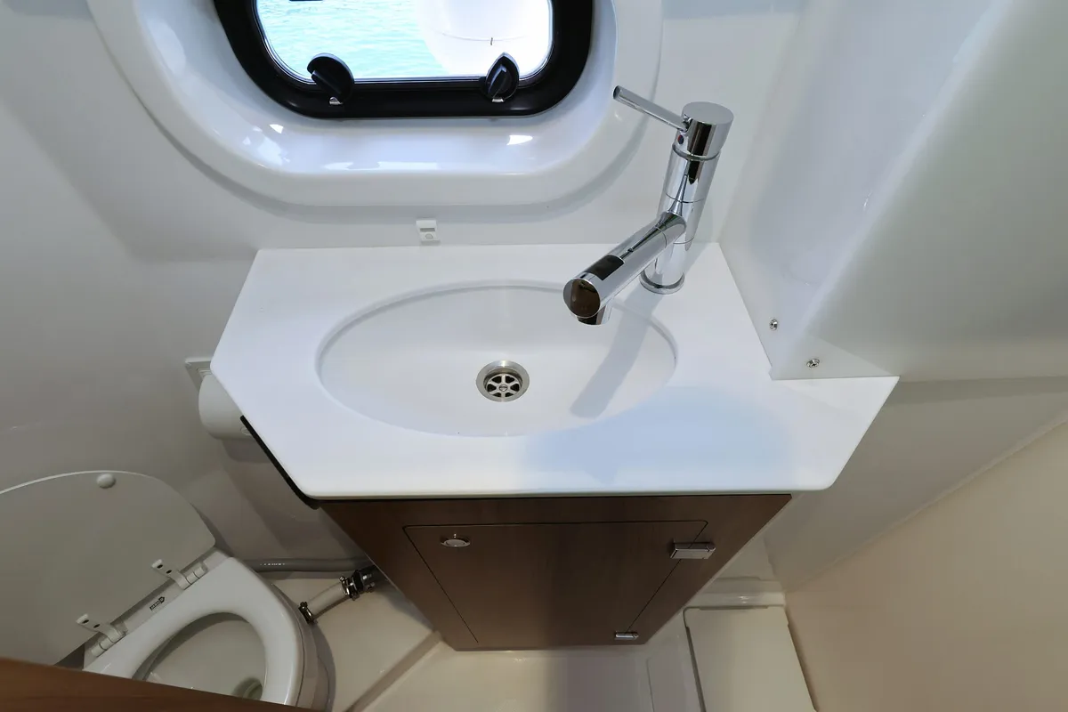 Head on Chèrie, a Bali 4.2 catamaran at Dubrovnik, Croatia