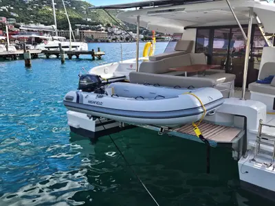 Zefiro, a Fountaine Pajot FP 41 Maesto 3 catamaran at Charlotte Amalie, United States