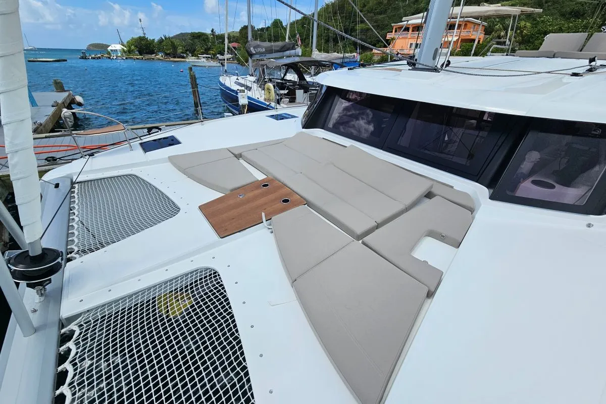 Zefiro, a Fountaine Pajot FP 41 Maesto 3 catamaran at Charlotte Amalie, United States