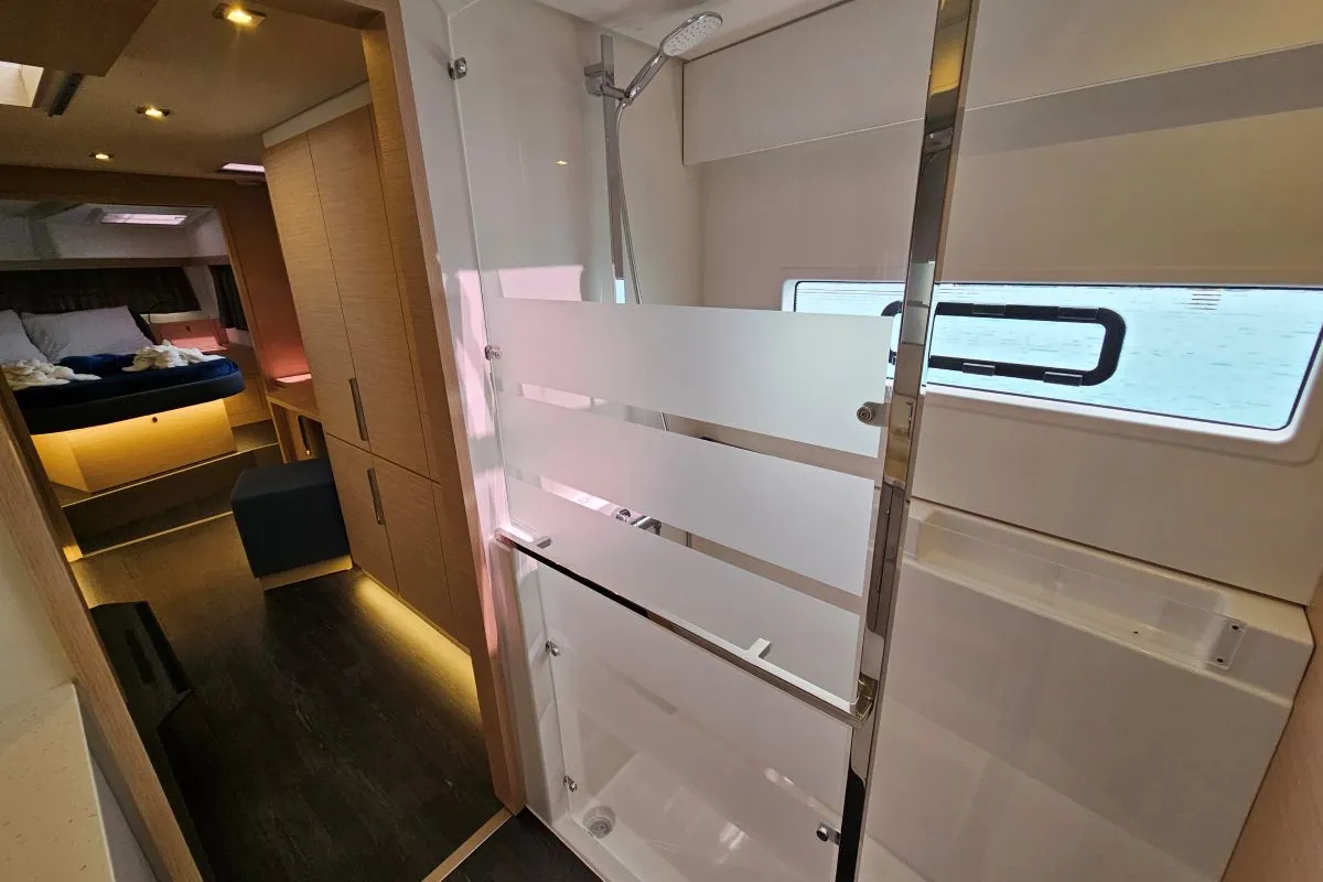 Zefiro, a Fountaine Pajot FP 41 Maesto 3 catamaran at Charlotte Amalie, United States