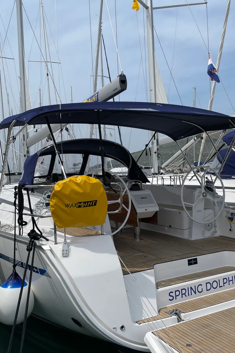 Spring Dolphin, a Bavaria Cruiser 46 sailboat at Split, Croatia