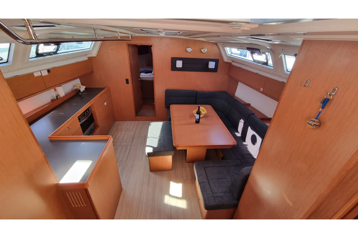 Spring Dolphin, a Bavaria Cruiser 46 sailboat at Split, Croatia
