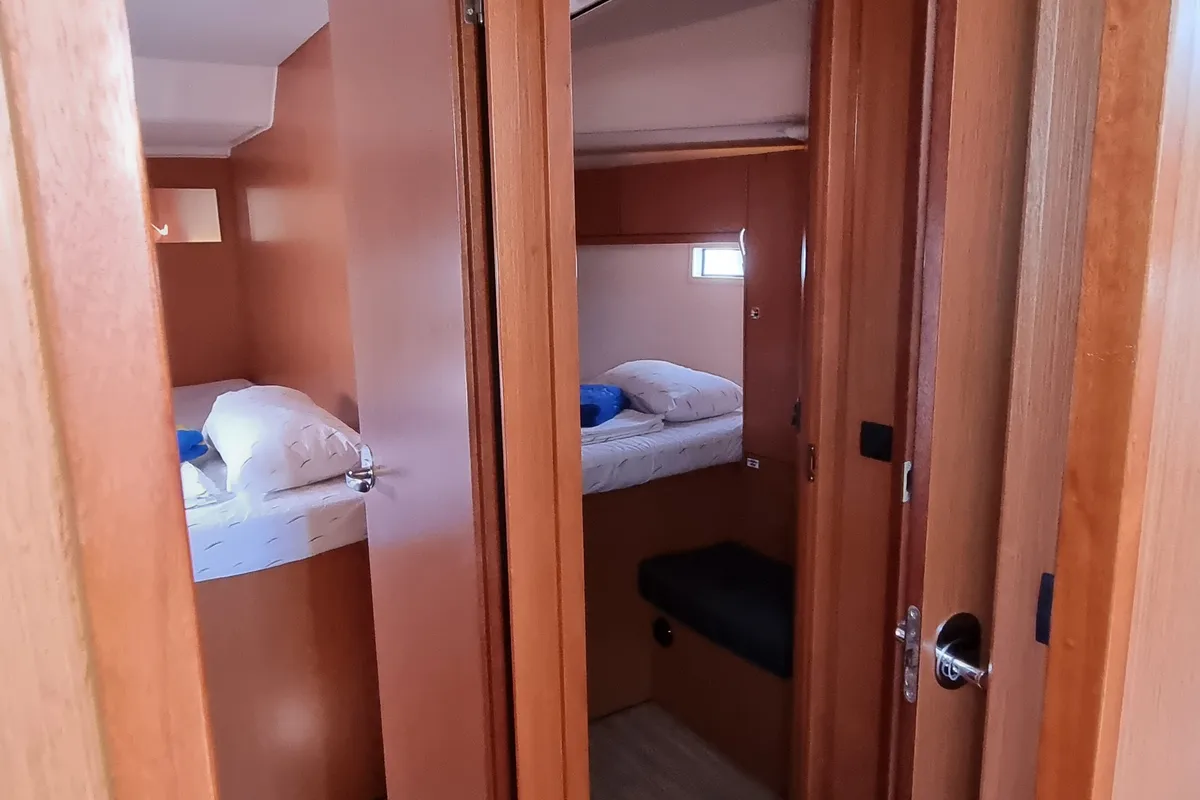 Spring Dolphin, a Bavaria Cruiser 46 sailboat at Split, Croatia