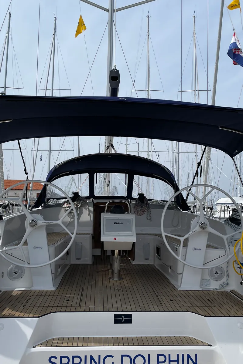 Spring Dolphin, a Bavaria Cruiser 46 sailboat at Split, Croatia