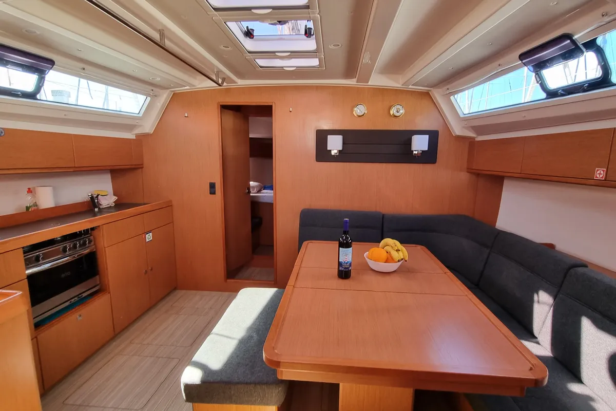 Spring Dolphin, a Bavaria Cruiser 46 sailboat at Split, Croatia