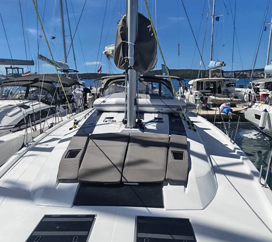 Aphrodite, a Dufour 54 sailboat at Seget Donji, Croatia