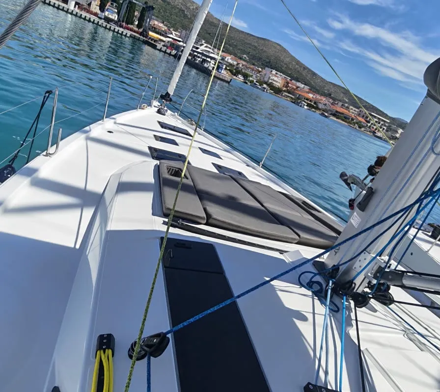 Aphrodite, a Dufour 54 sailboat at Seget Donji, Croatia
