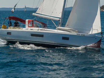 Exterior view of True Wind, a Beneteau Oceanis 51.1 sailboat at Split, Croatia