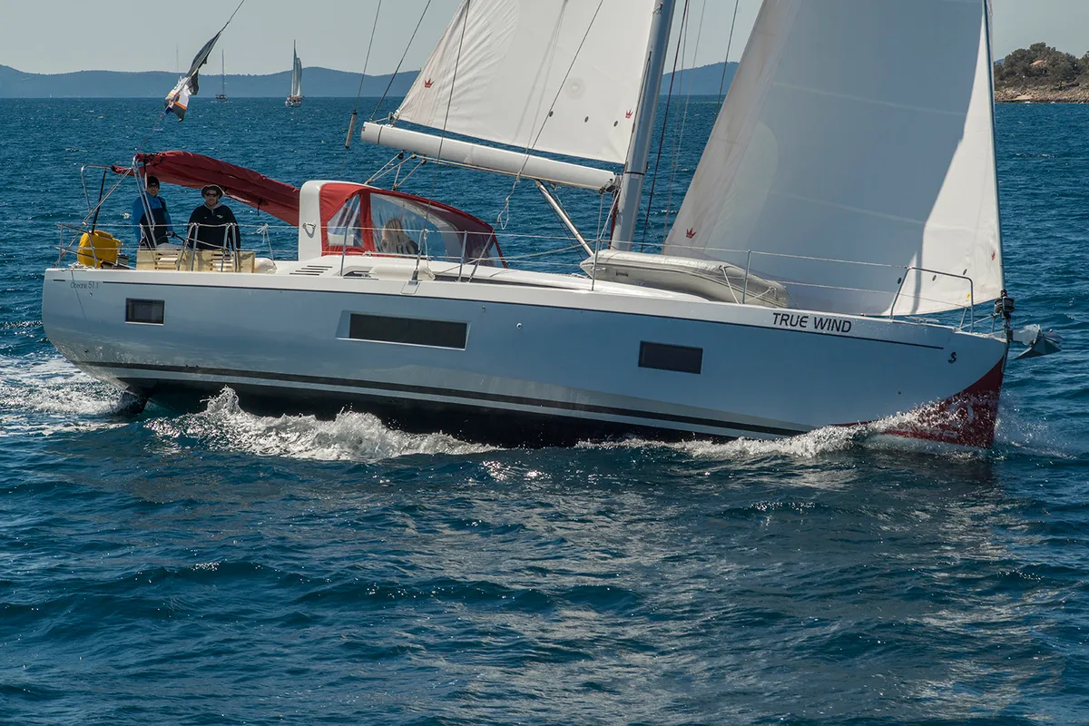 True Wind, a Beneteau Oceanis 51.1 sailboat at Split, Croatia
