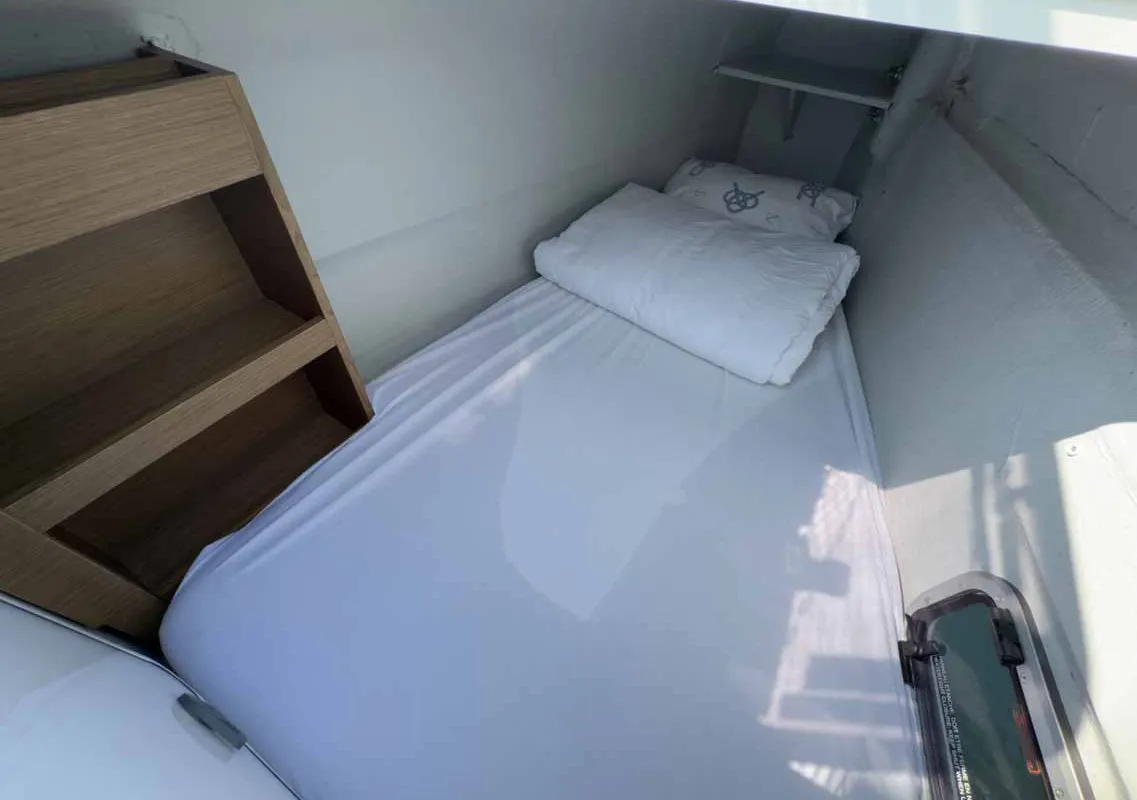 Cabin on Blue, a Lagoon 40 catamaran at Grad Pula, Croatia