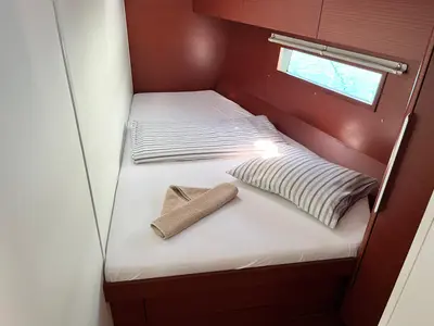 Cabin on Riesling, a Hanse 460 sailboat at Seget Donji, Croatia
