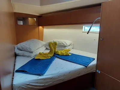 Cabin on Sunny Point, a Bavaria Cruiser 46 sailboat at Dubrovnik, Croatia