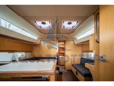 Exterior view of Silver III, a Bavaria C45 sailboat at Volos Municipality, Greece