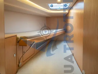 Cabin on Silver III, a Bavaria C45 sailboat at Volos Municipality, Greece
