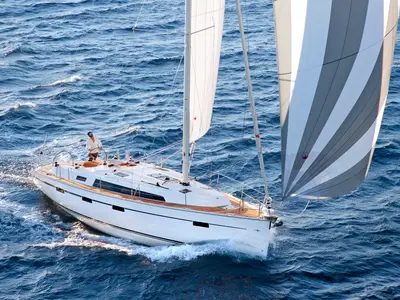 Marea, a Bavaria Cruiser 41 sailboat at Municipal Unit of Lefkada, Greece