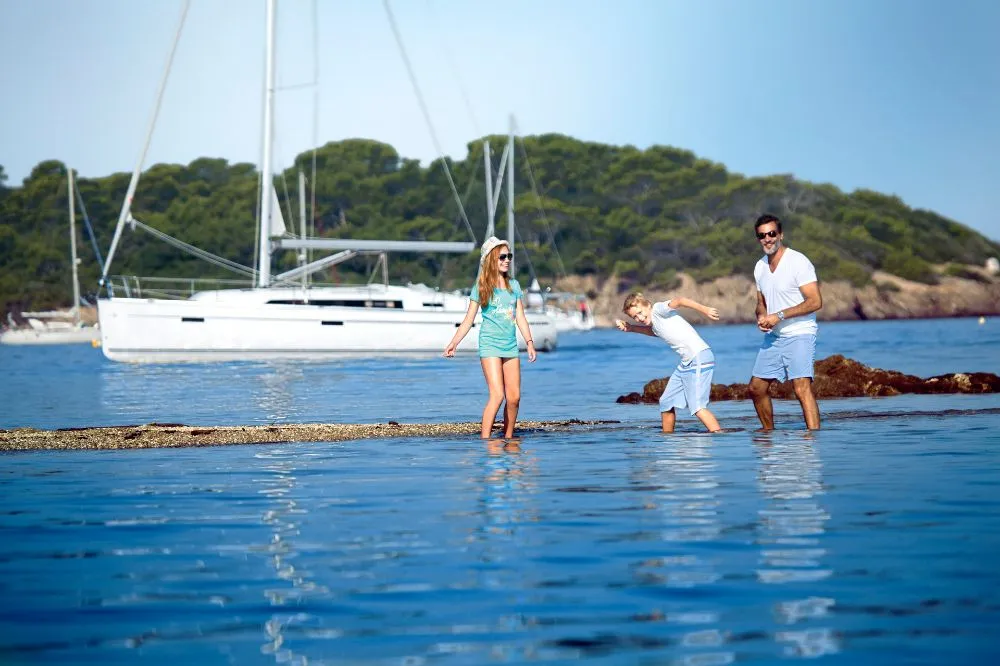 Marea, a Bavaria Cruiser 41 sailboat at Municipal Unit of Lefkada, Greece