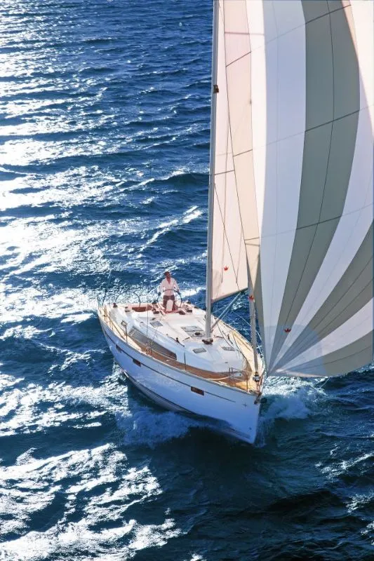 Marea, a Bavaria Cruiser 41 sailboat at Municipal Unit of Lefkada, Greece
