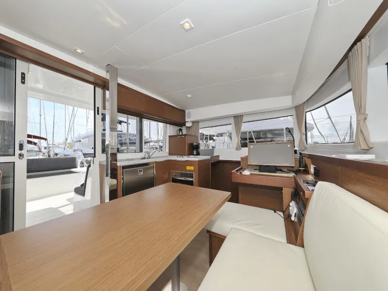 Blue Angel, a Lagoon 40 catamaran at Sukošan, Croatia