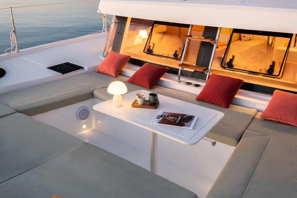 Premium +, a Bali Catsmart catamaran at Saint-Mandrier-sur-Mer, France