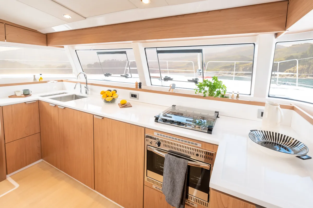 Premium +, a Bali Catsmart catamaran at Saint-Mandrier-sur-Mer, France