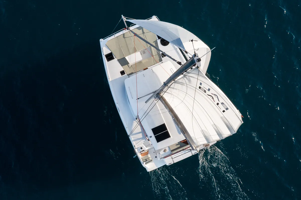 Premium +, a Bali Catsmart catamaran at Saint-Mandrier-sur-Mer, France