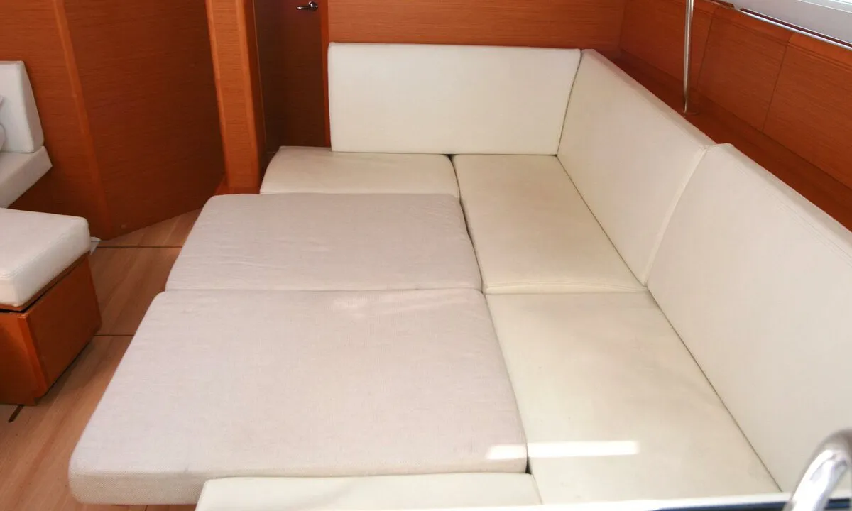 Salon of Jason, a Jeanneau Sun Odyssey 439 sailboat at Grad Pula, Croatia