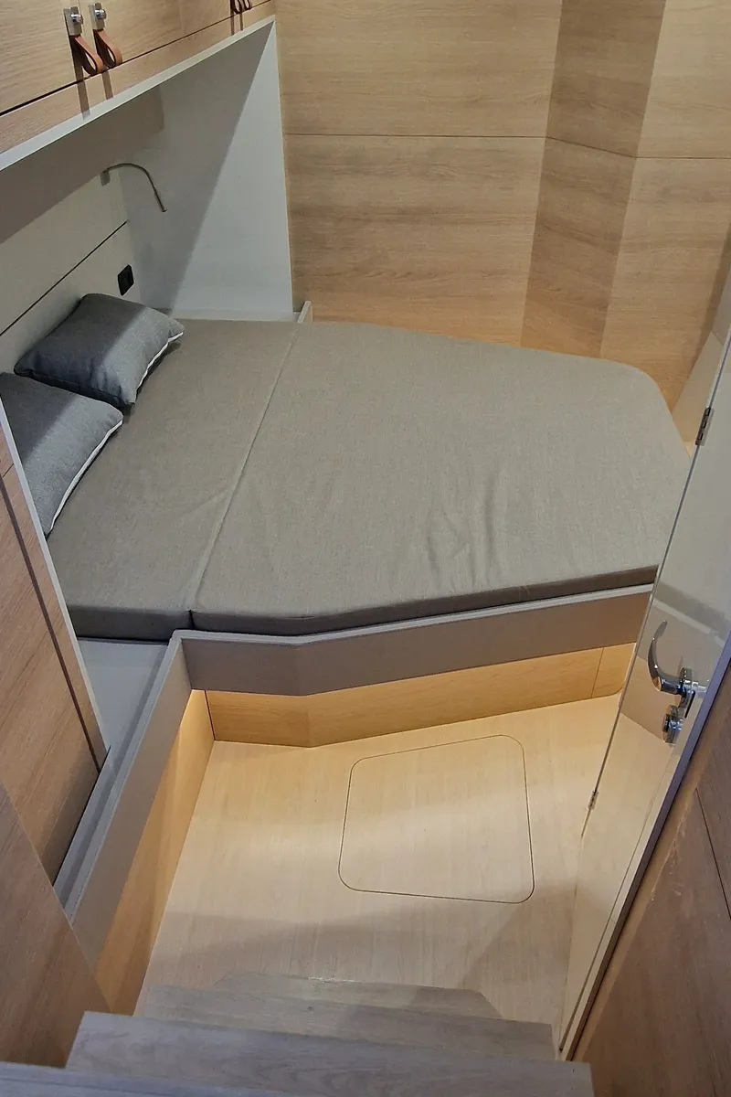 Carlota, a Aventura 45 catamaran at Dénia, Spain