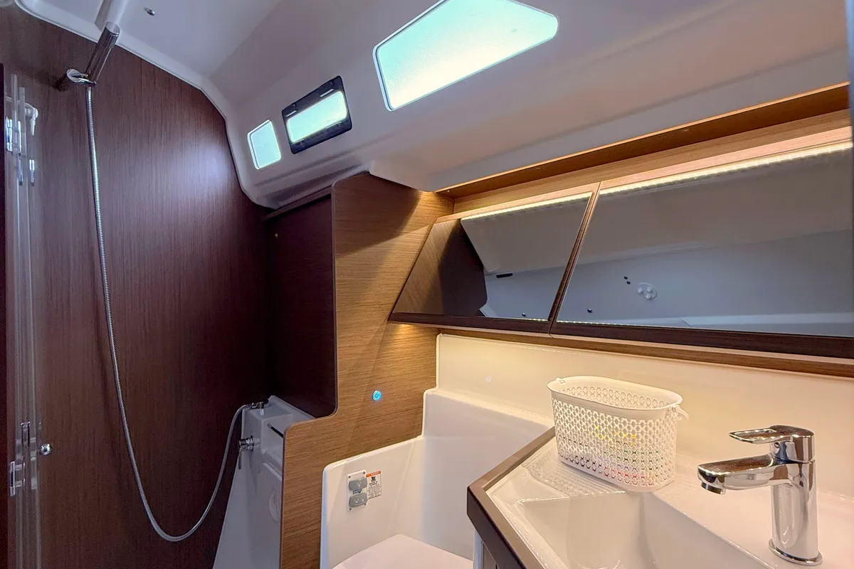 Head on Hera, a Beneteau Oceanis 40.1 sailboat at Grad Biograd na Moru, Croatia