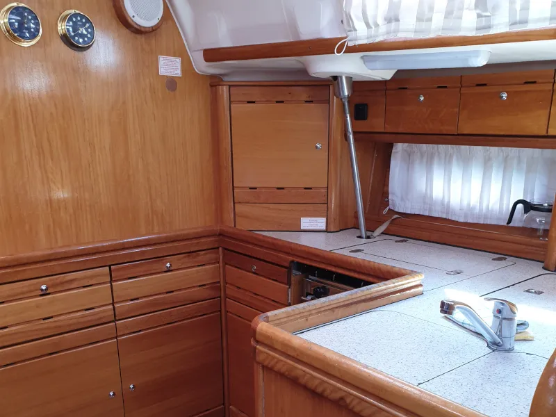 Angelina, a Bavaria 50 sailboat at Punat, Croatia
