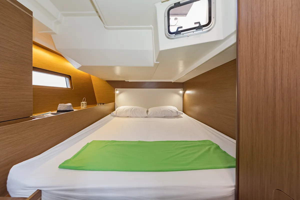 Cabin on Cuba Libre, a Beneteau Oceanis 51.1 sailboat at Municipal Unit of Rhodes, Greece