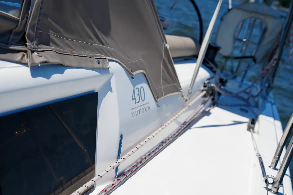 Slowdown, a Dufour 430 sailboat at Annapolis, United States