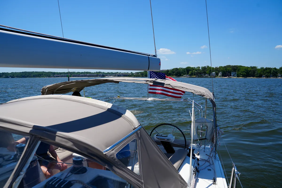 Slowdown, a Dufour 430 sailboat at Annapolis, United States